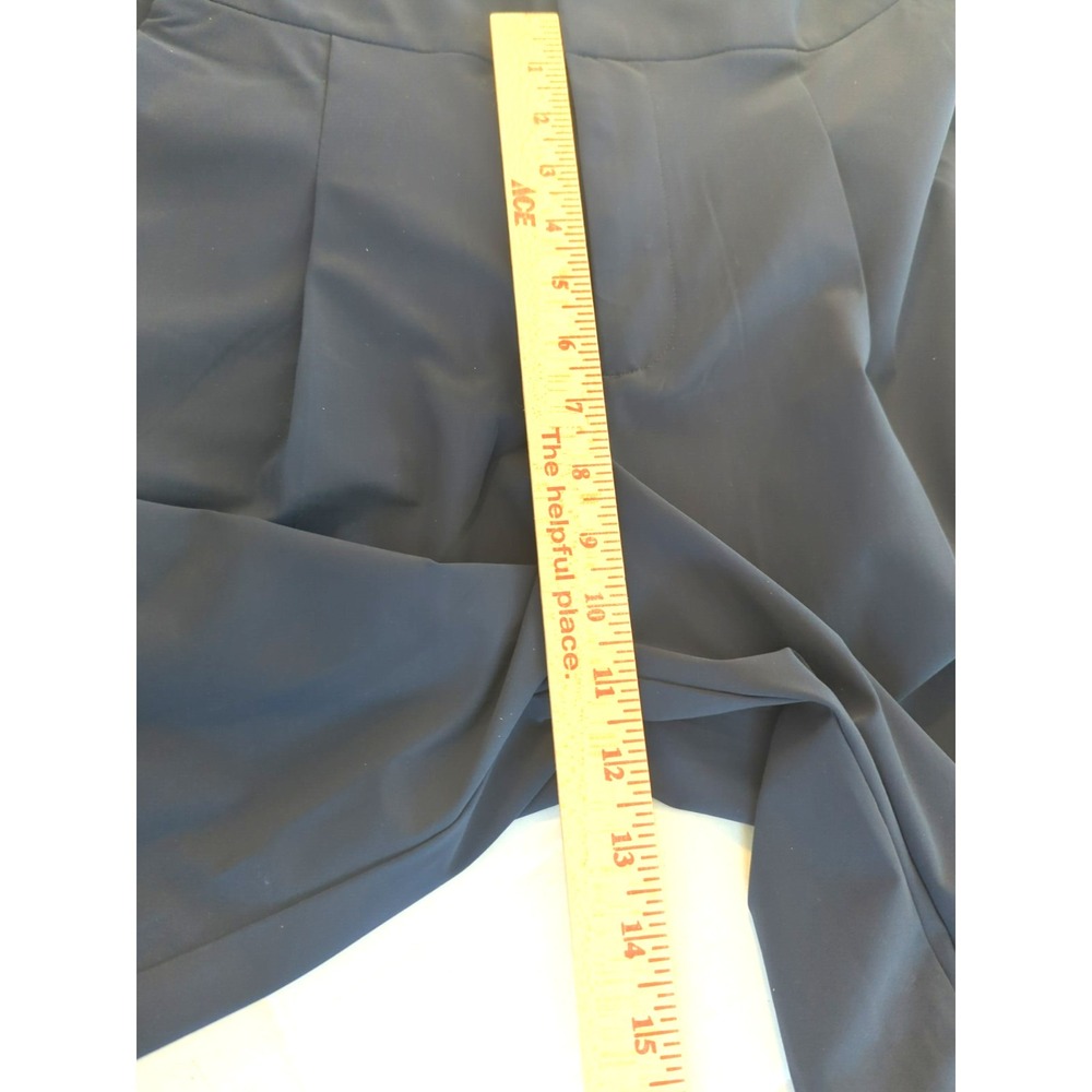 ATHLETA Pinnacle High Rise Wide Leg Trouser 6 Navy Loose  Extra Wide Fit Comfort - Picture 9 of 9